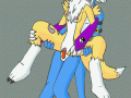 Yiffy Hentai Digimon - Renamon - Renamon-Veemon.gif